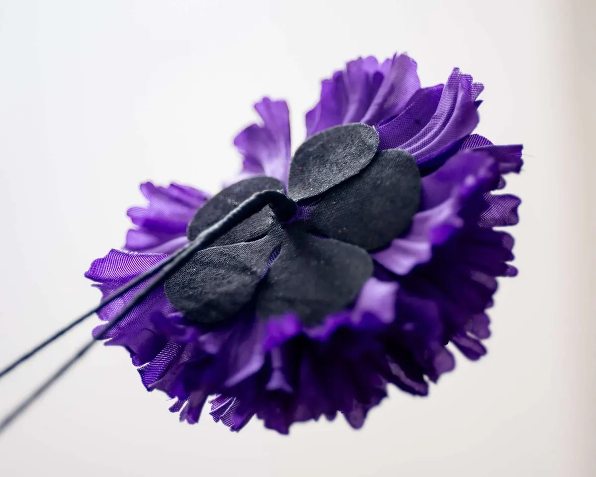 Boutonnière Nelke Lila c Groß (Caryophyllaceae) - Ansicht 3