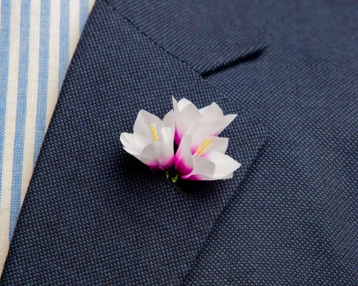 Boutonnière Klebschwertel 3er (Ixia)