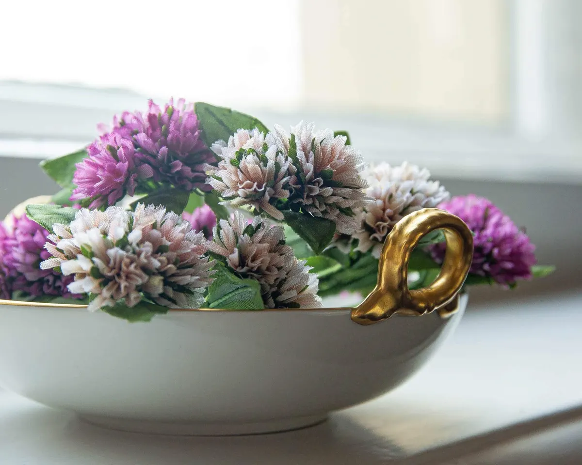 Boutonnière Klee Magenta 3er (Trifolium magentum) - Ansicht 11