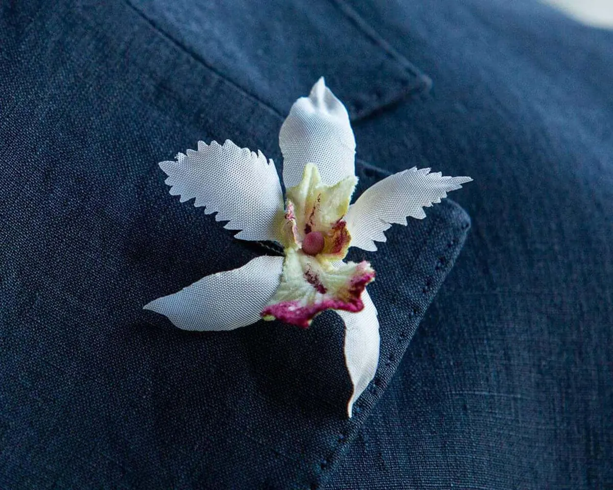 Boutonnière Orchidee (Odontoglossum) - Ansicht 4