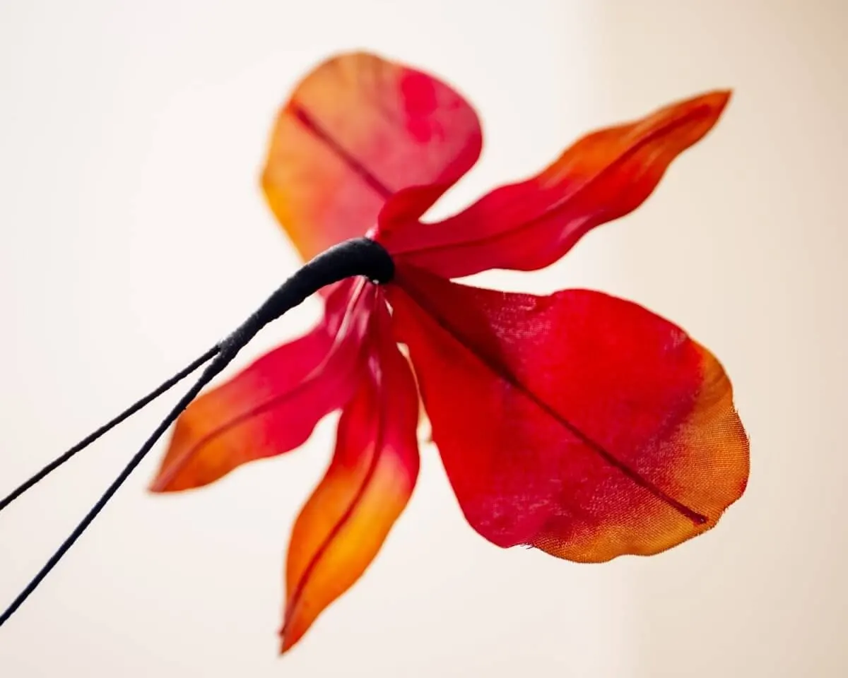 Boutonnière Orchidee Rot-Kupfer (Burrageara Cambria) - Ansicht 3