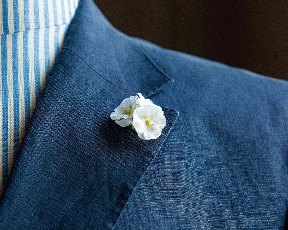 Boutonnière Phlox (griech.: φλόξ) - Ansicht 6