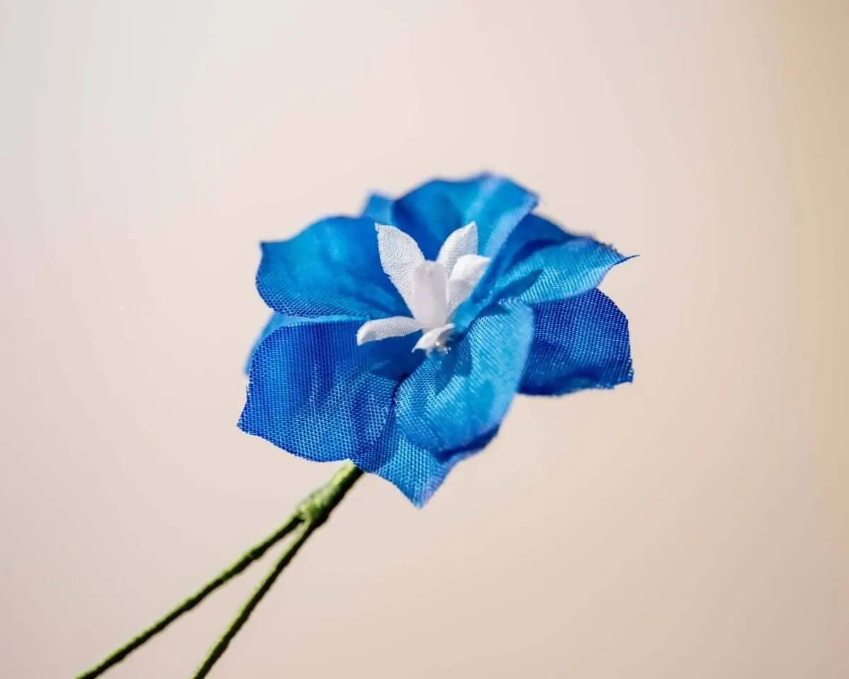 Boutonnière Rittersporn Blauer Zwerg Mini (Delphinium grandiflorum) - Ansicht 2