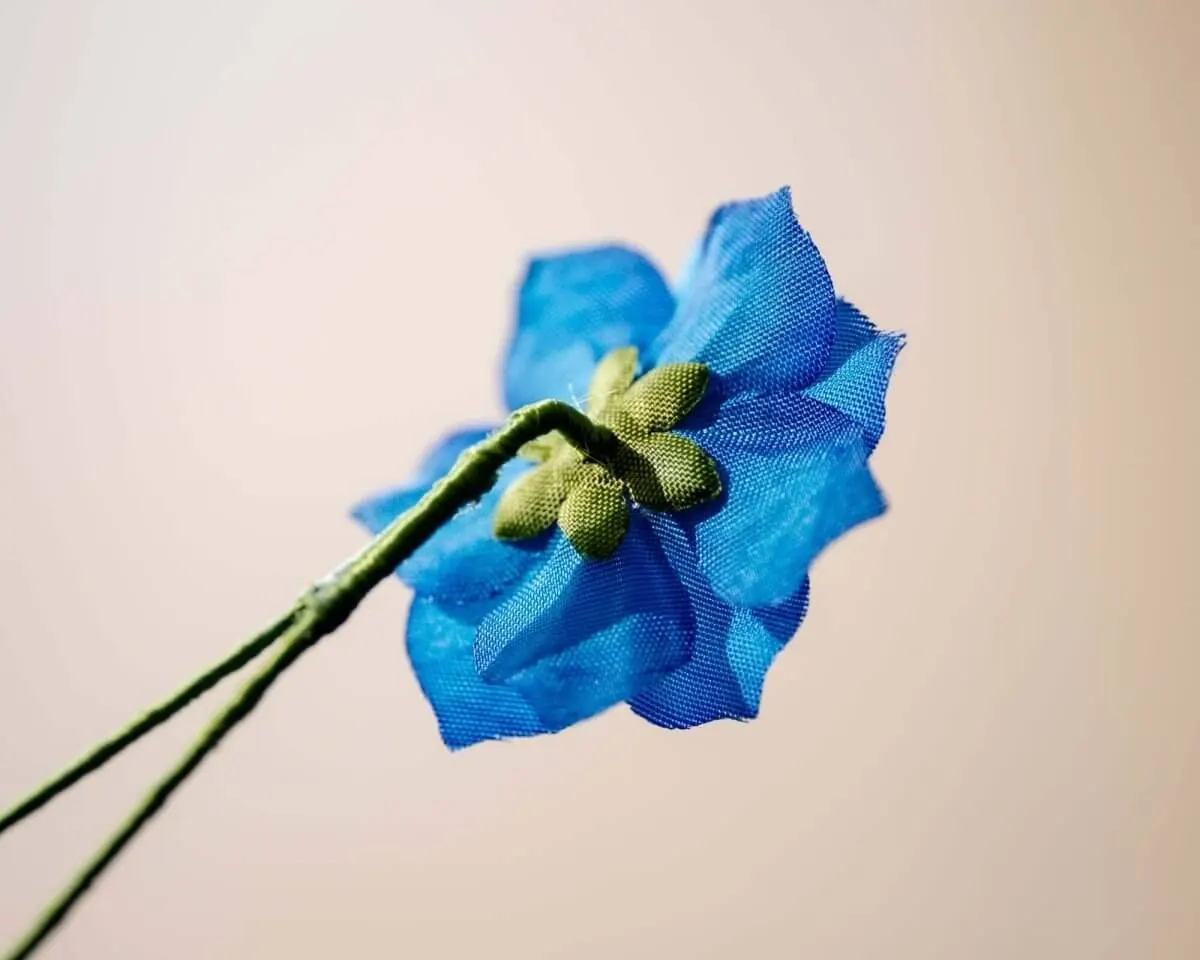 Boutonnière Rittersporn Blauer Zwerg Mini (Delphinium grandiflorum) - Ansicht 3