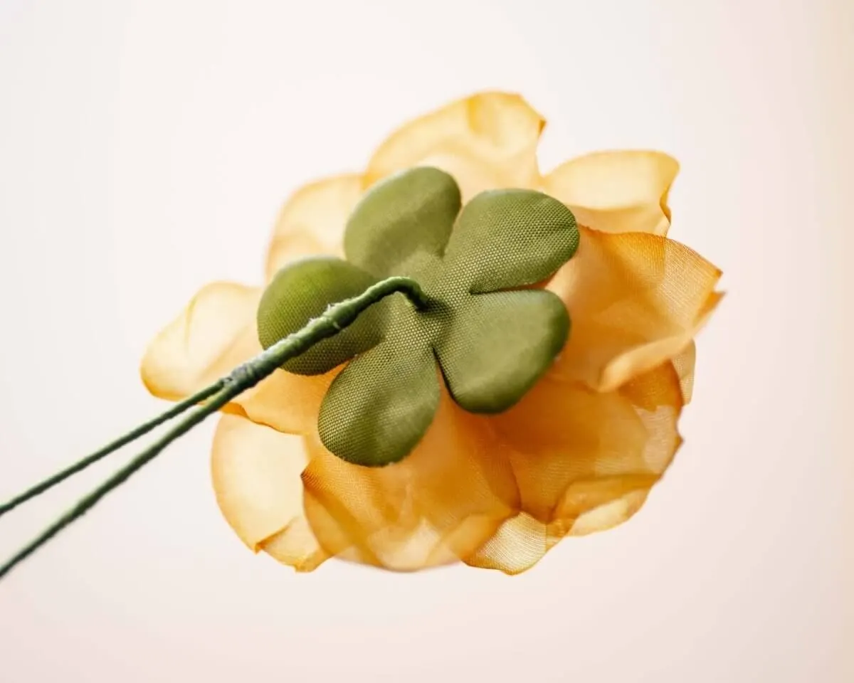 Boutonnière Rose Sepia (Rosa odorata) - Ansicht 3