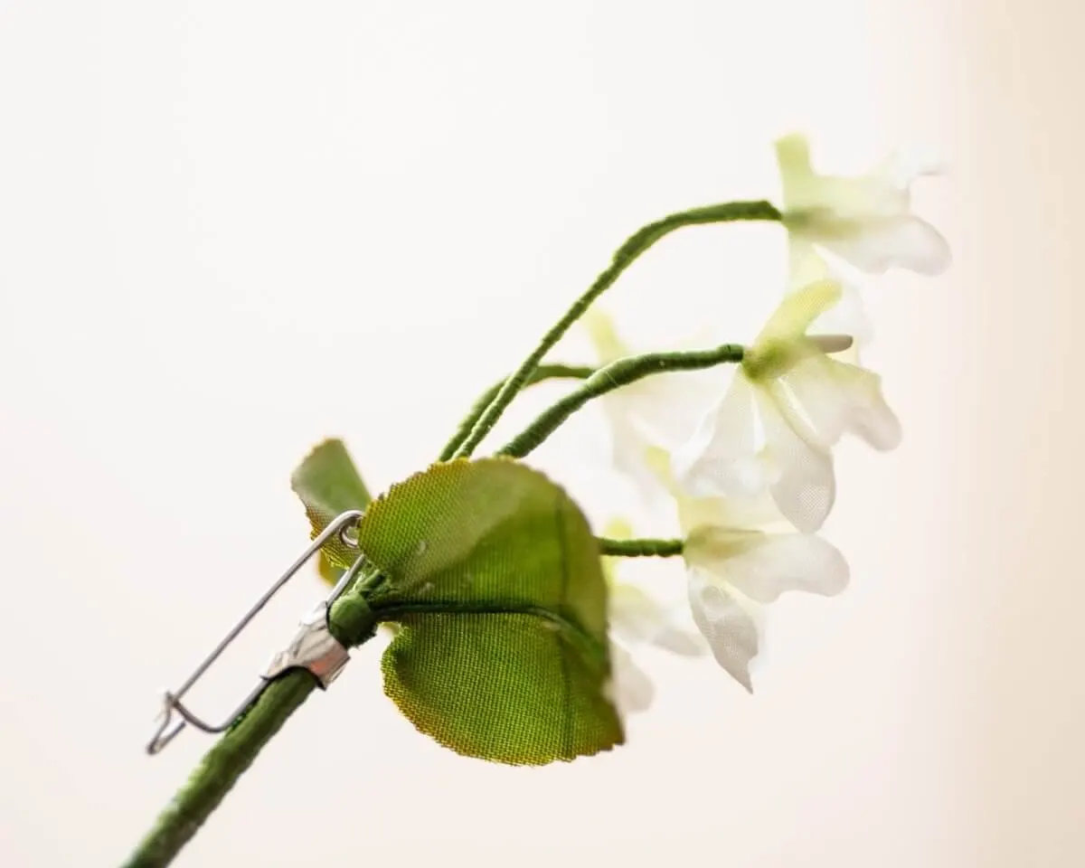 Boutonnière Veilchen Weiß (Bouquet) - Ansicht 3