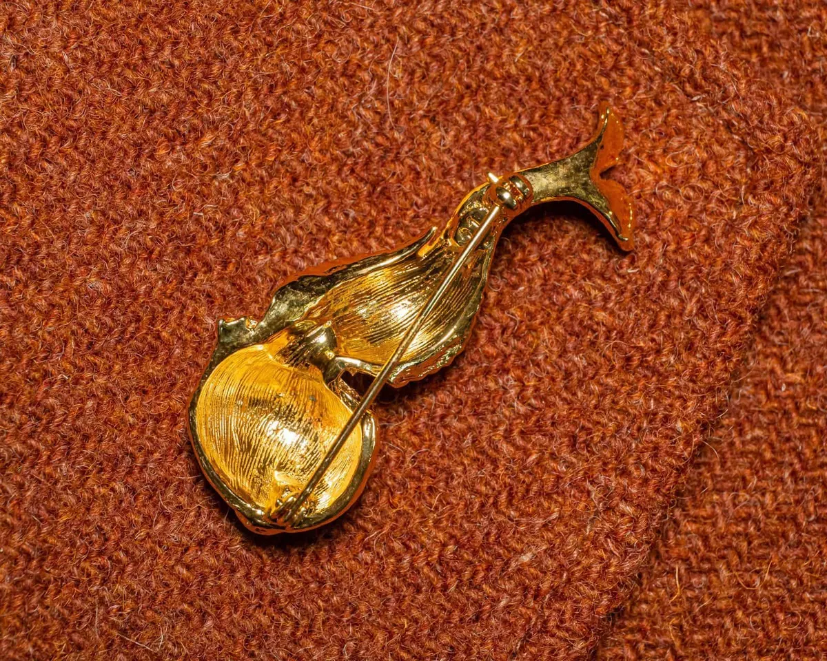 Brosche Fisch b - Ansicht 2