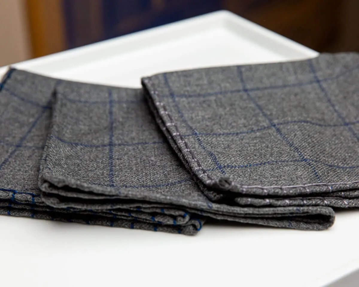 Einstecktuch 'Windowpane' by RALPH | BERLIN - Ansicht 2