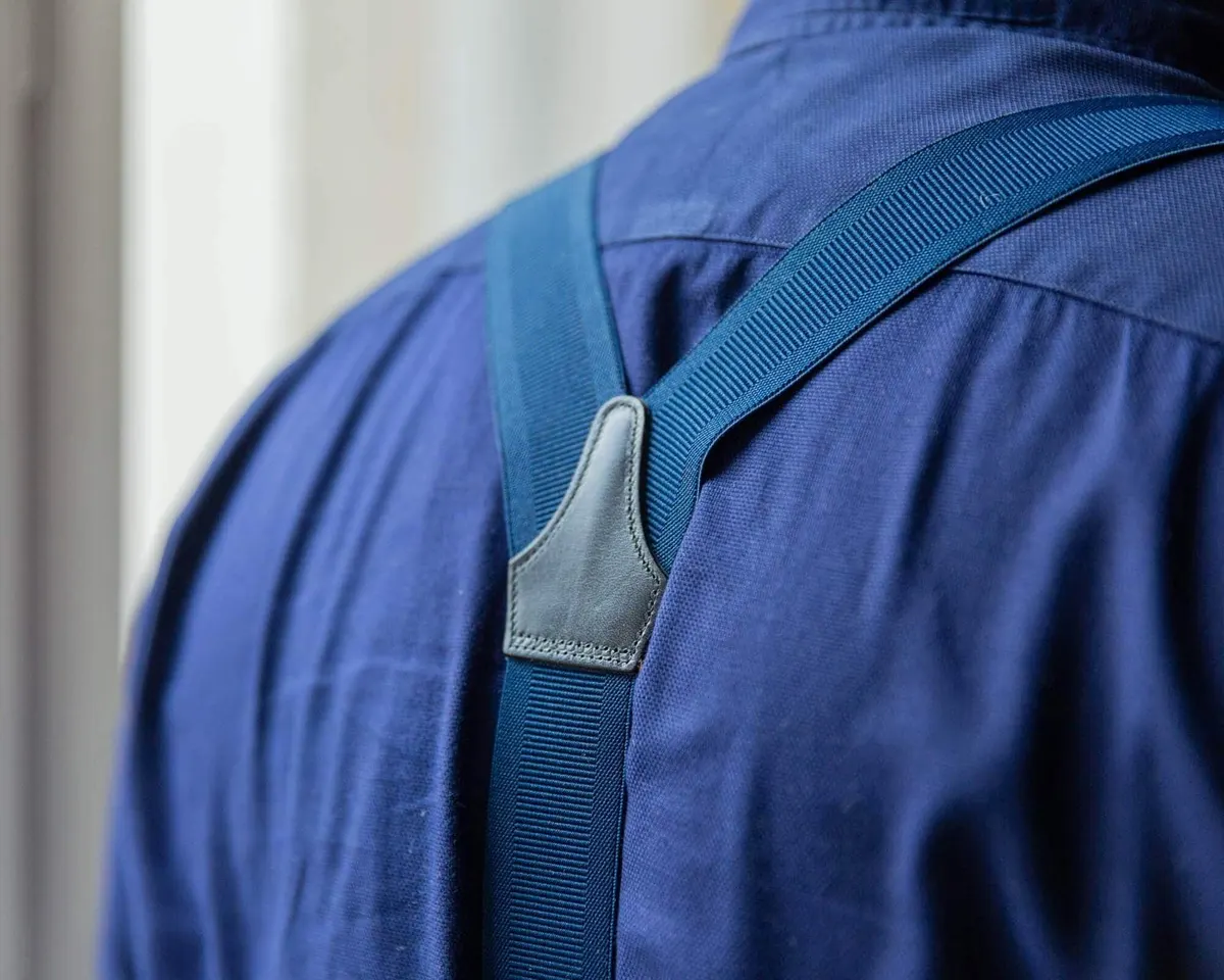 Hosenträger Flex Plain Blue Classic - Ansicht 3