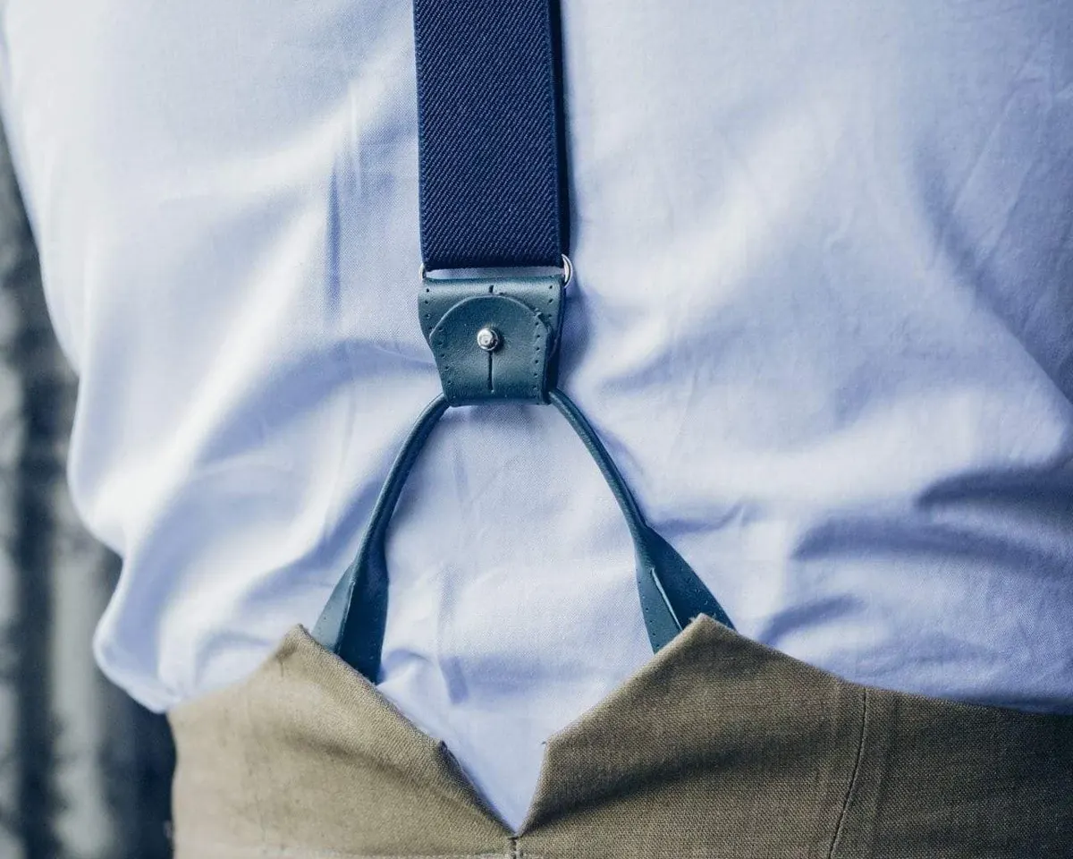 Hosenträger Ripsband Blue Combine - Ansicht 4
