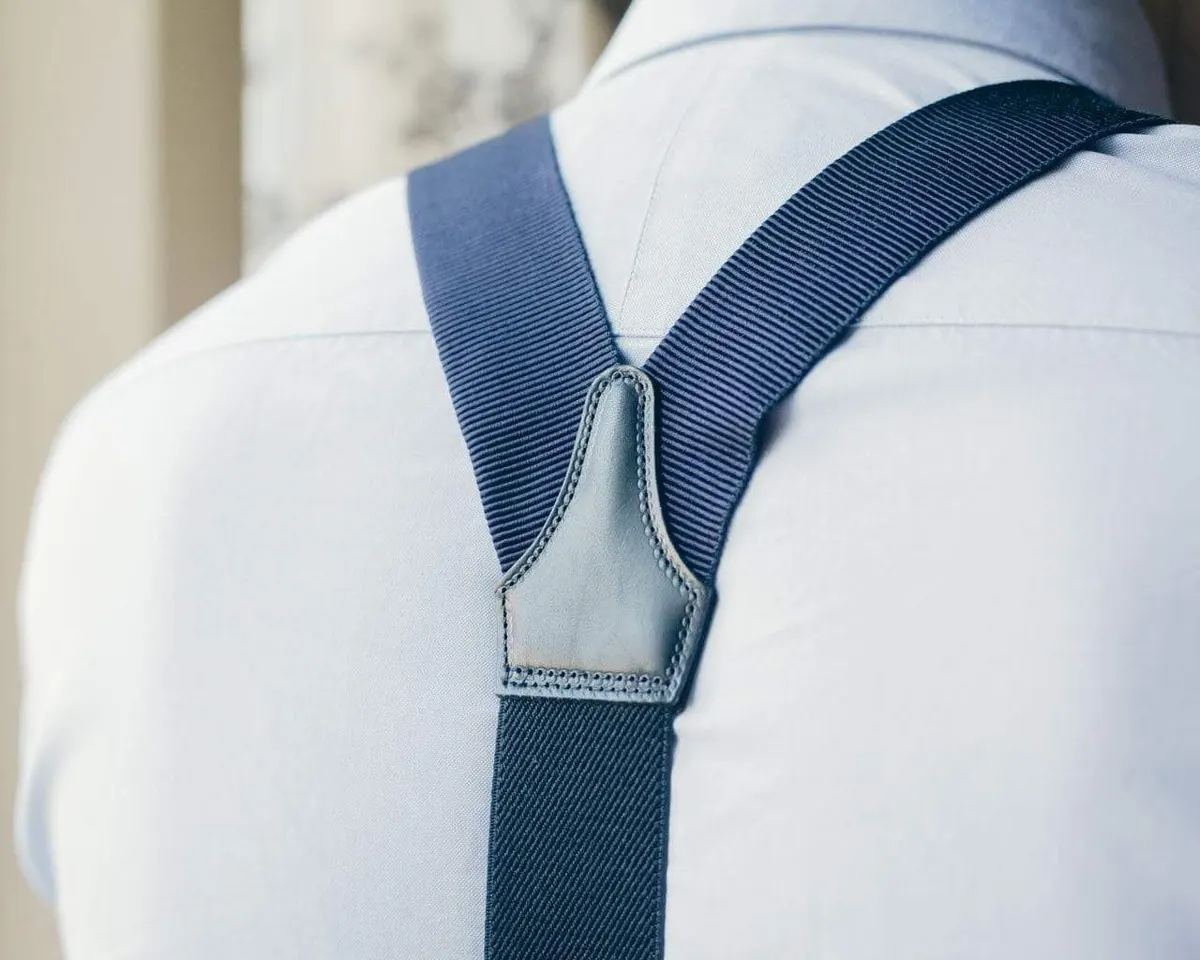 Hosenträger Ripsband Navy Combine - Ansicht 3