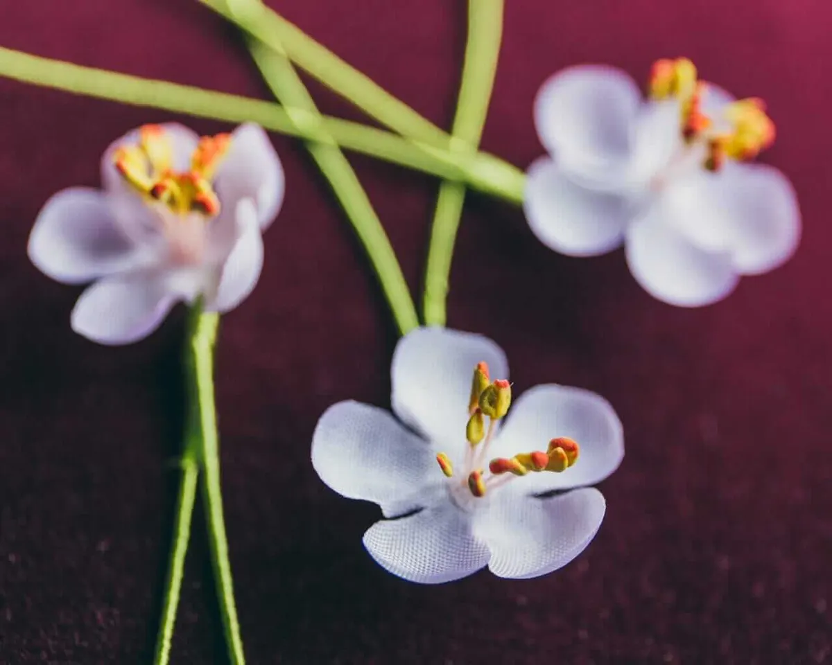 Boutonnière Kirschblüte Rosa Mini (jap. sakura) - Ansicht 5