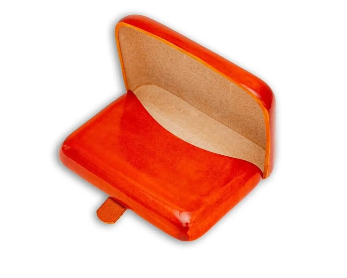 Kartenetui Arancione aufklappbar - Ansicht 2