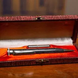 6 cocktail spoons - representative image, shown here: Drehbleistift 20er Jahre