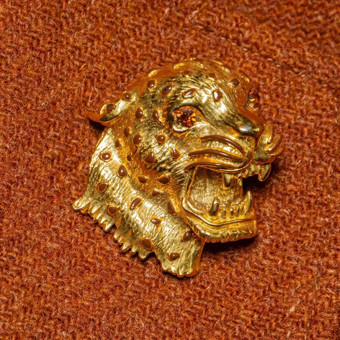 Brooch Panther Head b - representative image, shown here: Brooch Panther Head a